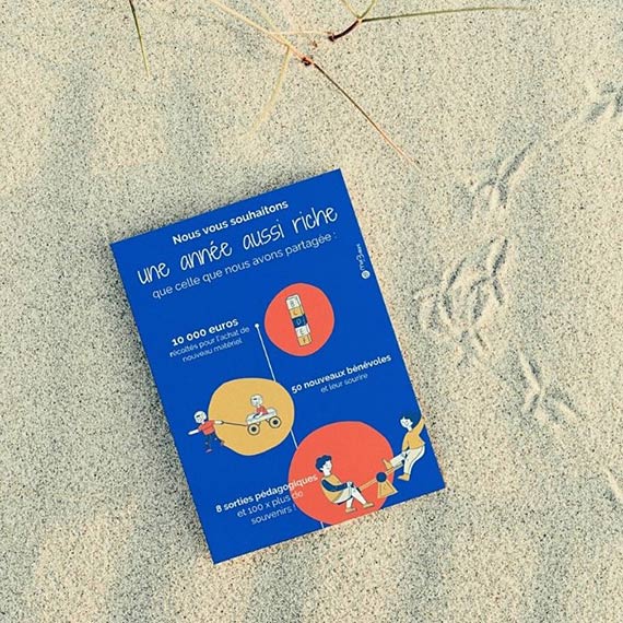 Carte de voeux infographie